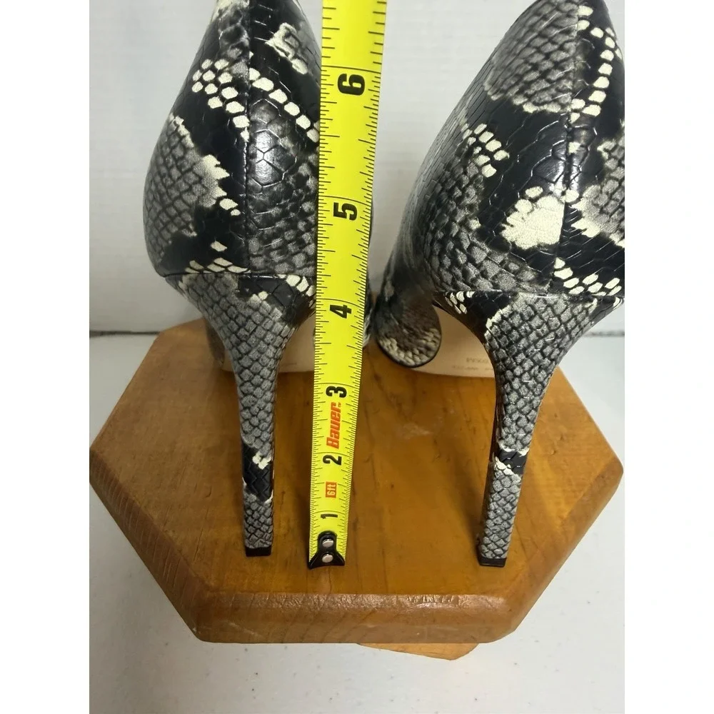 Nine West Tatiana Snakeskin Print Pointed Toe Pumps Women's 9.5M Read